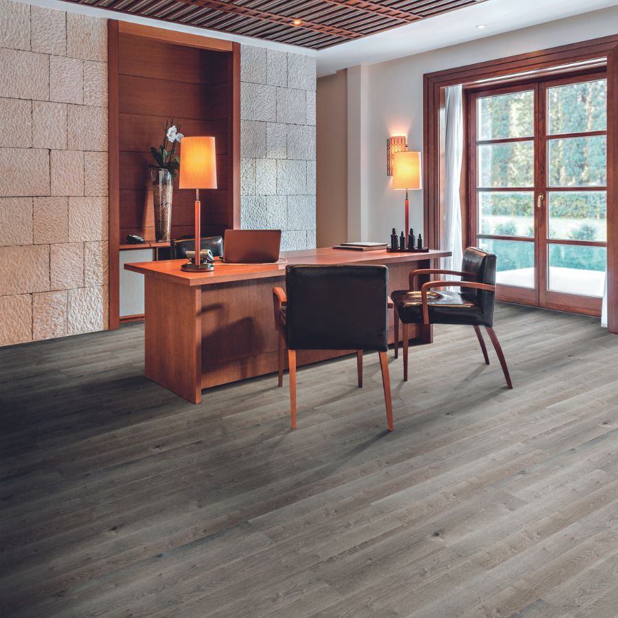 LVP floors in a home office